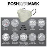 POSH KF94 Mask Melange Vanilla (C01)