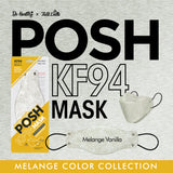 POSH KF94 Mask Melange Vanilla (C01) - 1pc