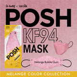 POSH KF94 Mask Melange Bubble Gum (C03) - 1pc