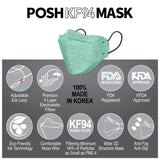 POSH KF94 Mask Melange Cotton Candy (C04)