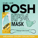 POSH KF94 Mask Melange Cotton Candy (C04) - 1pc