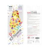 POSH KIDS KF94 Small Mask Little Letters - Yellow (KA07) - 1pc
