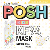 POSH KIDS KF94 Small Mask Little Stars - White (KA12)