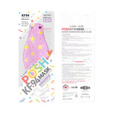 POSH KIDS KF94 Small Mask Little Stars - Purple (KA14) - 1pc