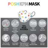 POSH KF94 Small Mask Happy Kids (KA01)