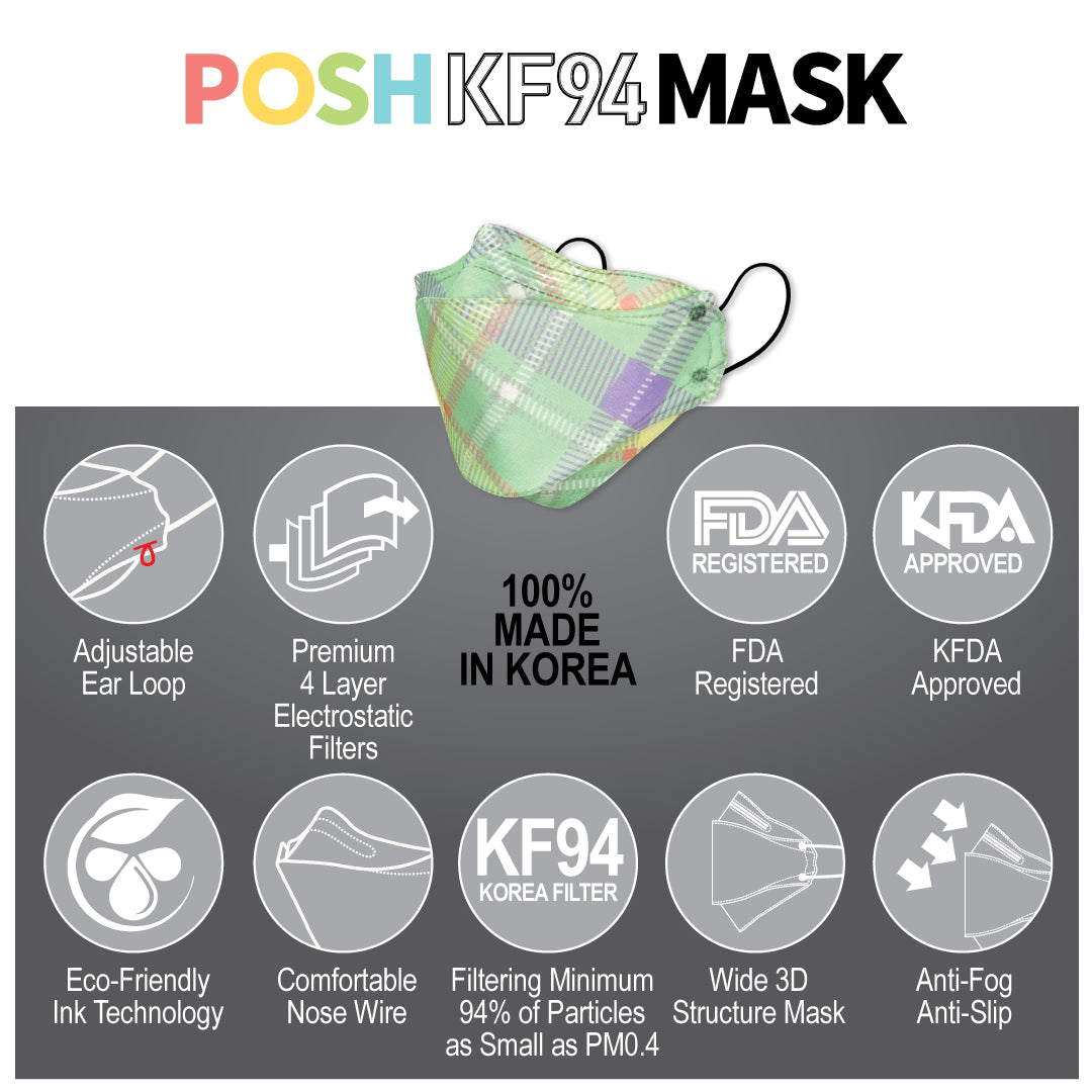 POSH KF94 Small Mask Gentle Kids (KA04)