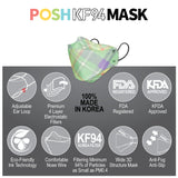 POSH KF94 Small Mask Gentle Kids (KA04) - 1pc