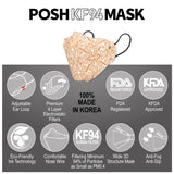 POSH KF94 Mask Romantic Lace (A06)