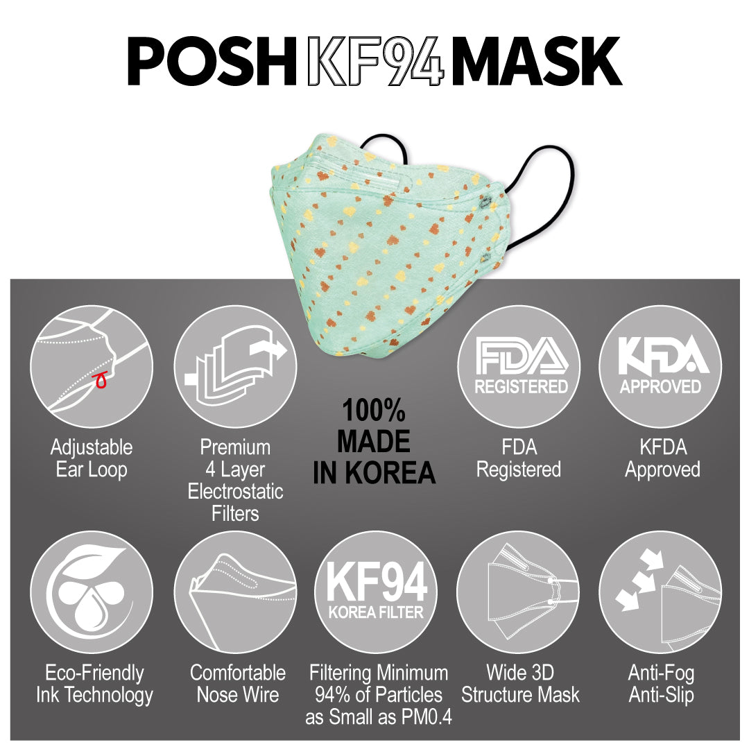 POSH KF94 Mask Sweet Monday (B06)