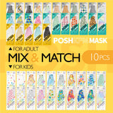 POSH KF94 Mask Mix & Match 10 pcs Sampler Kit