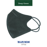Blue 2D Style Mask Deep Green Color (Large)