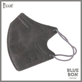Blue 2D Mask Grey Color (Small - Kid Size)