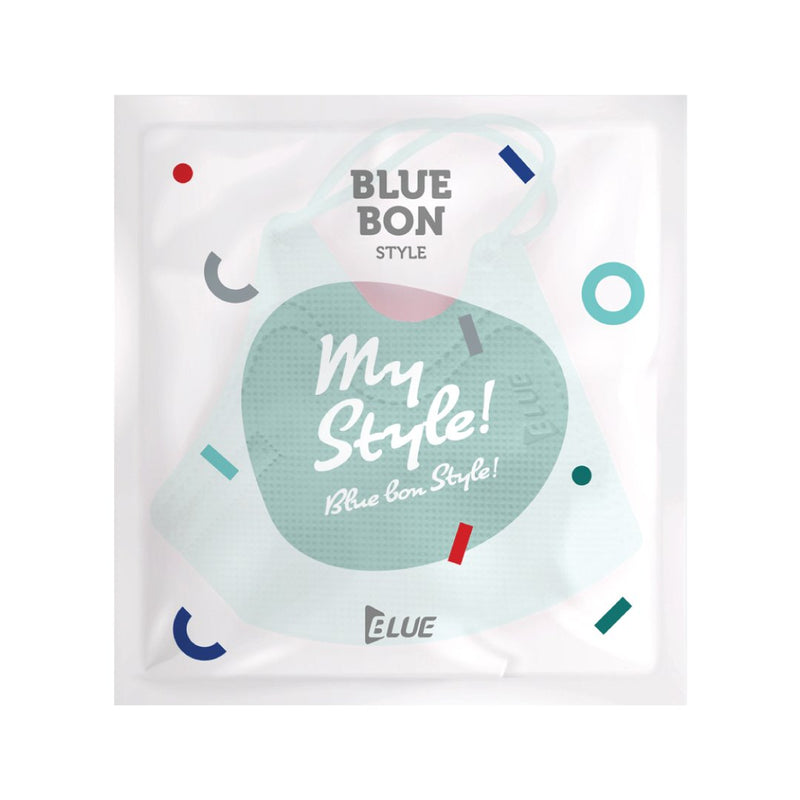 Blue 2D Style Mask Mint Color (Large) - 1pc